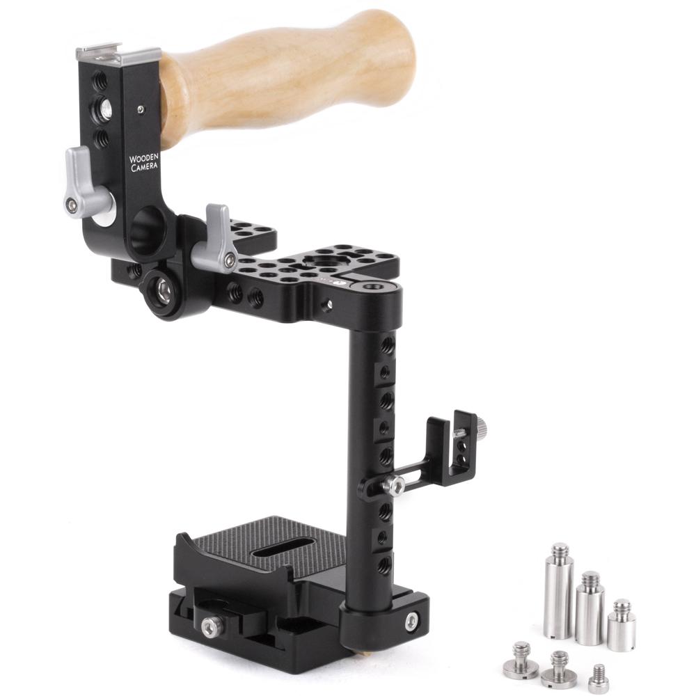 Wooden Camera Cage Unificado para Cámaras Selectas con Soporte para Adaptadores de Lente