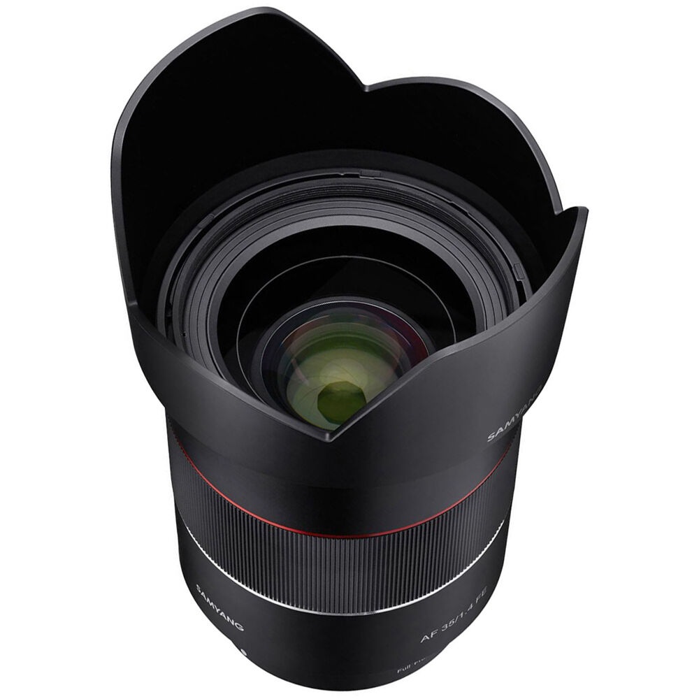 Samyang AF 35mm f/1.4 FE - Lente E-Mount para Sony Full-Frame, Apertura f/1.4, Motor de En