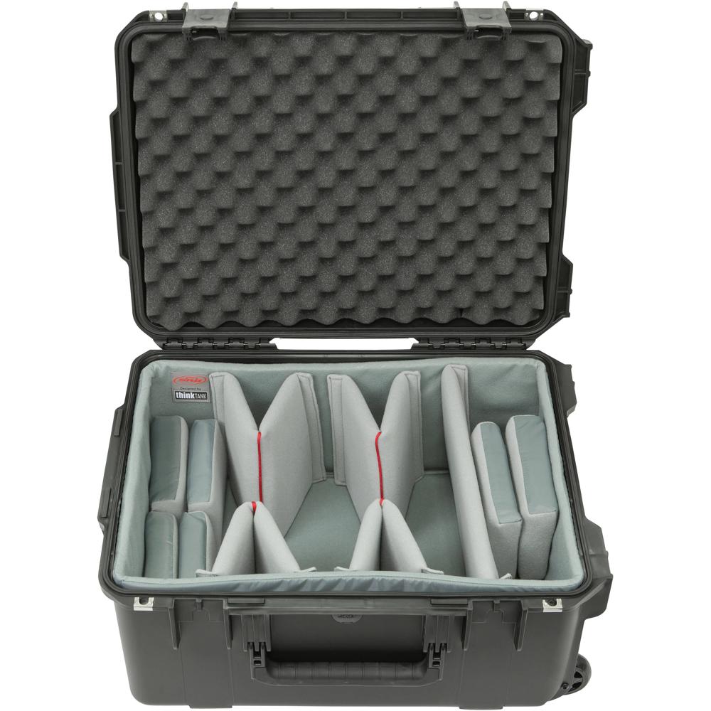 SKB iSeries 2015-10 Estuche para Video con Divisores Think Tank y Espuma en la Tapa, Negro
