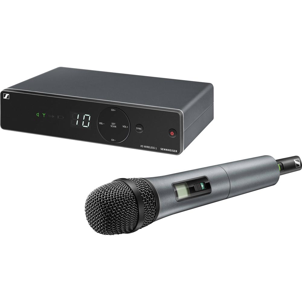 Sennheiser XSW 1-835-A Set Vocal UHF con Micrófono Dinámico e835, Frecuencias UHF Selecc