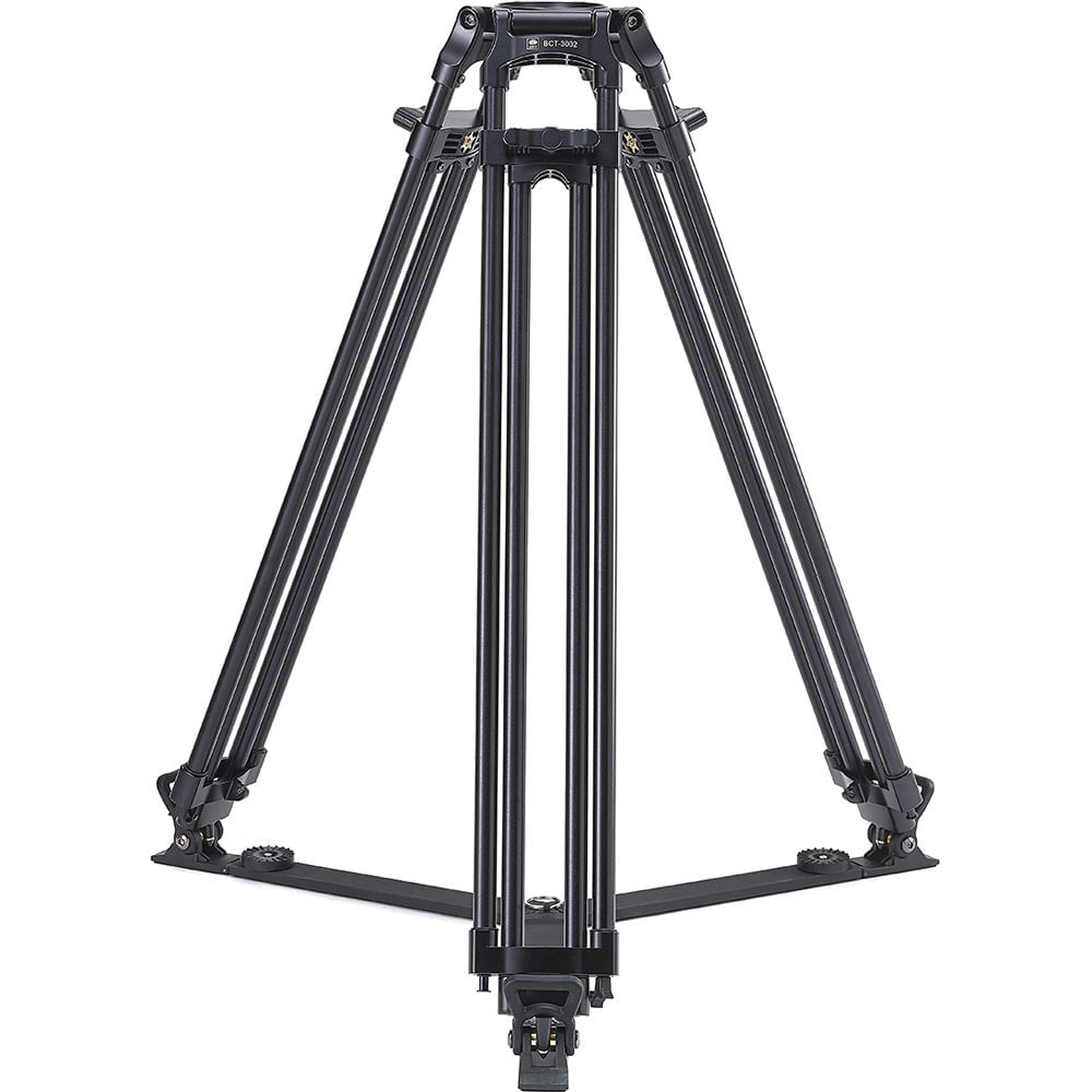 Sirui BCT-3002 Trípode de Video Profesional de Aluminio de 2 Secciones con Cabeza de 100m