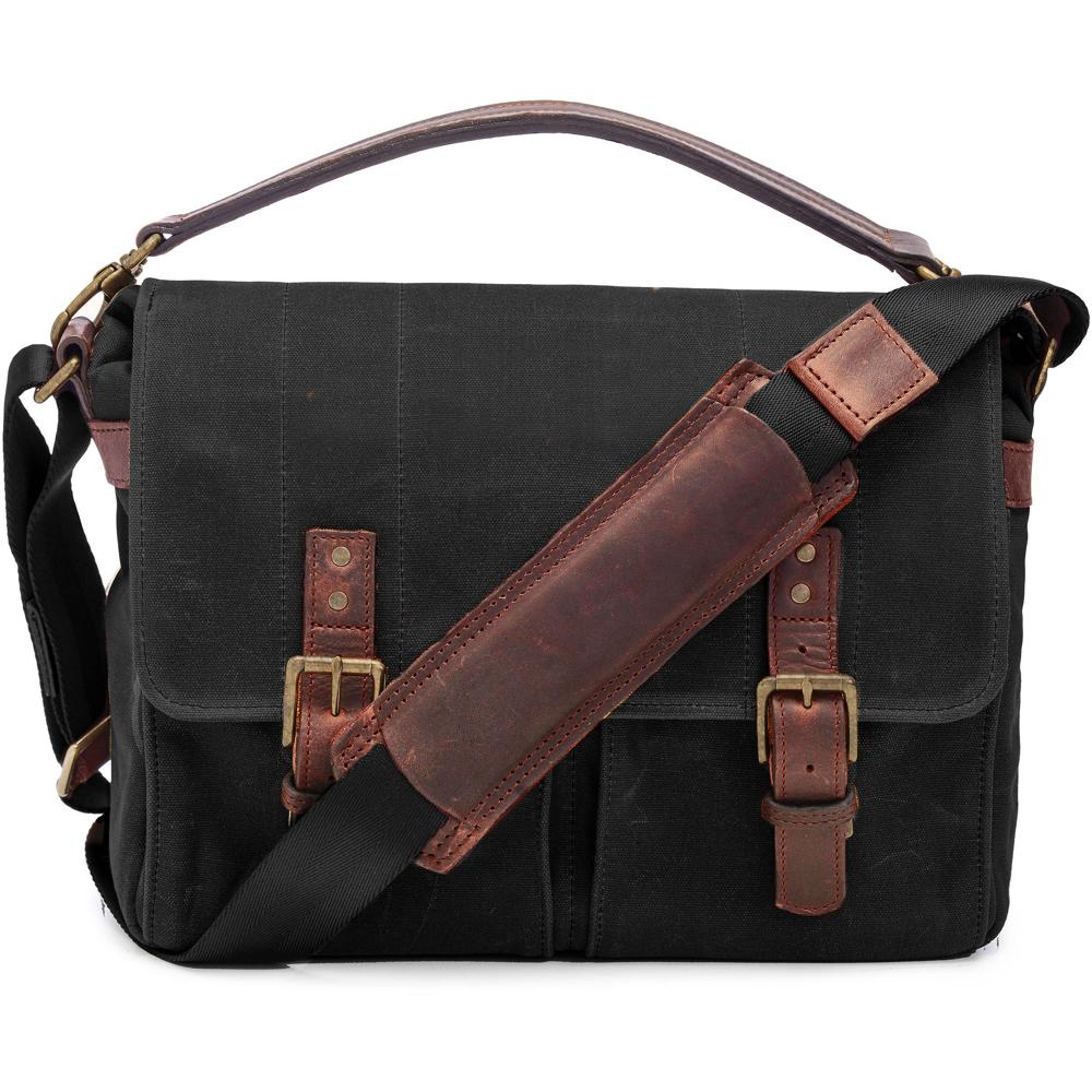 ONA Bolsa Mensajera para Cámara Prince Street - Negro, Lona Impermeable, Capacidad para D