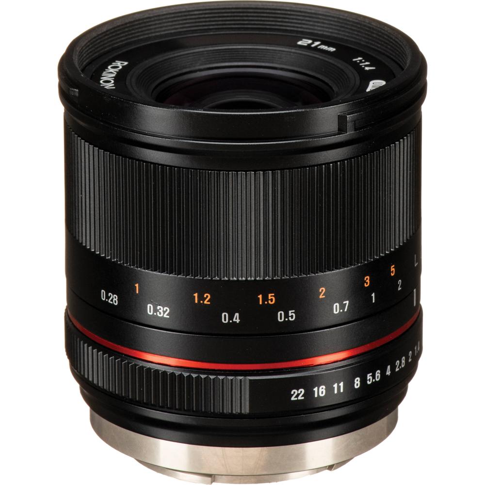 Rokinon 21mm f/1.4 Lens para Fujifilm X - Apertura f/1.4, 3 Elementos Asféricos, Ultra Mu