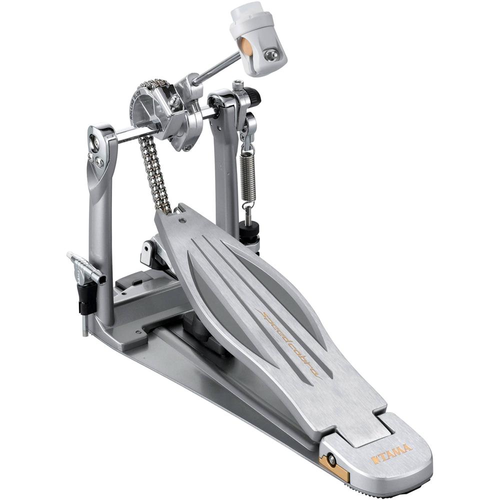 TAMA Pedal de Bombo HP910LN Speed Cobra - Doble Cadena, Longboard, Incluye Estuche Duro