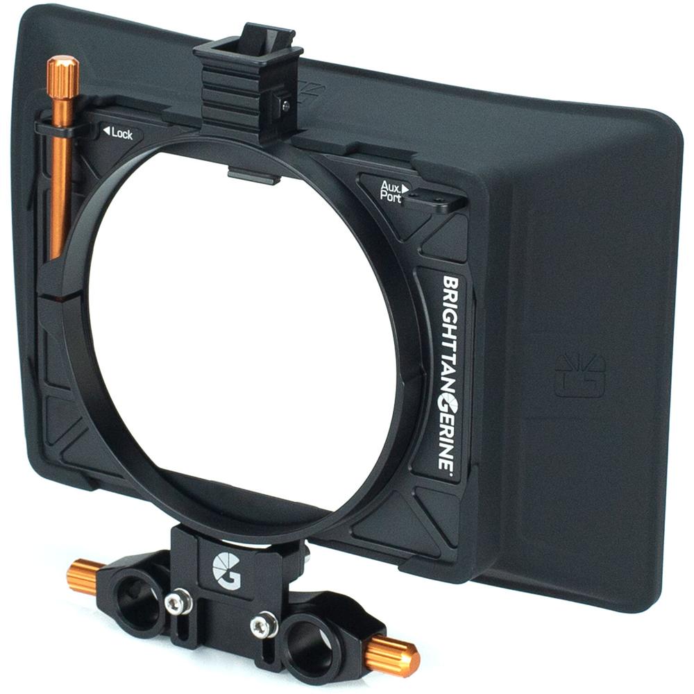 Bright Tangerine Misfit Atom Matte Box con Soporte Antirreflejo y Abrazadera de Varilla LW