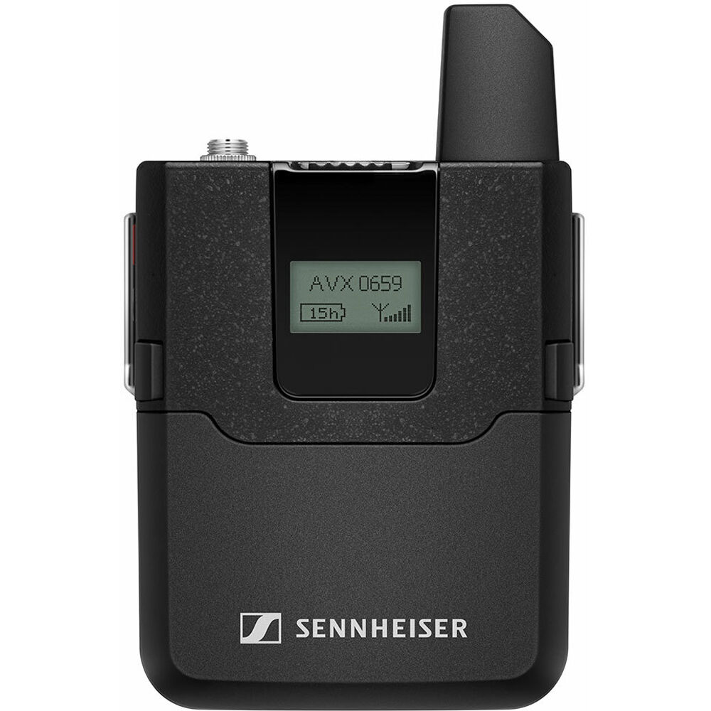Sennheiser SK AVX Transmisor Bodypack Digital 1.9 GHz - Diseño Compacto y Ligero, Rango d