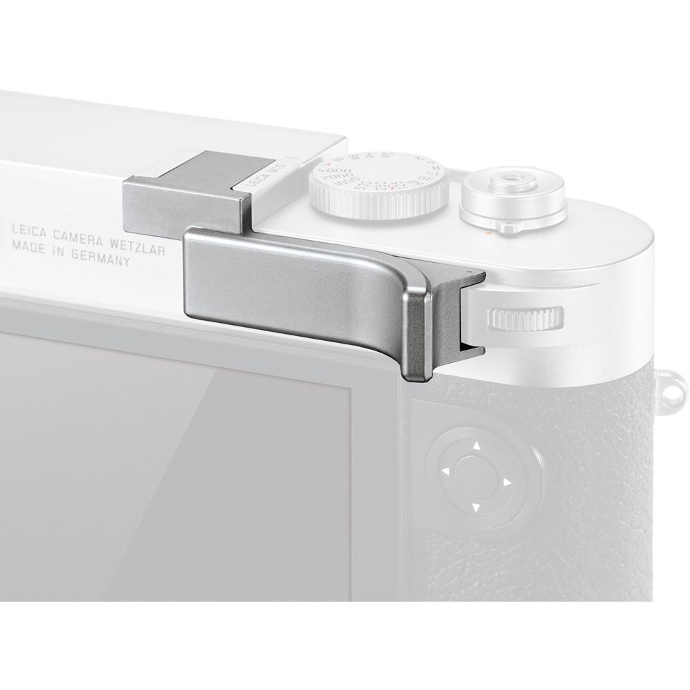 Leica M10 Soporte para Pulgar (Plata) - Mejora la Ergonomía y Agarre