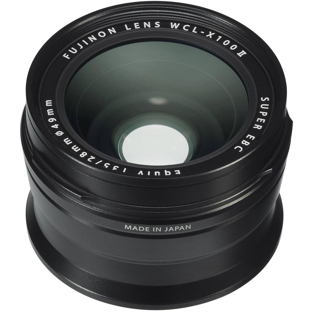 FUJIFILM WCL-X100 II Lente de Conversión Gran Angular para X100F - 28mm Equivalente, 0.8x