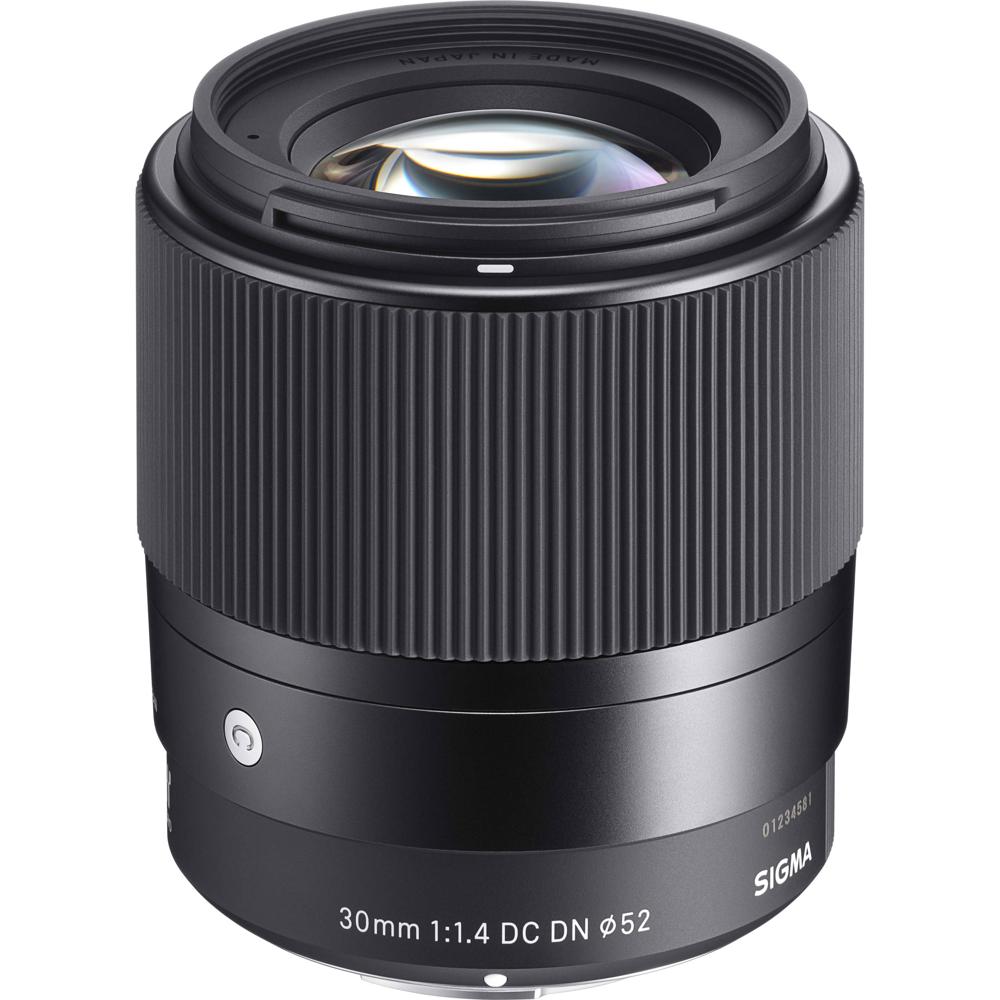 Sigma 30mm f/1.4 DC DN Contemporary Lens para Sony E - Abertura f/1.4, Motor AF Silencioso