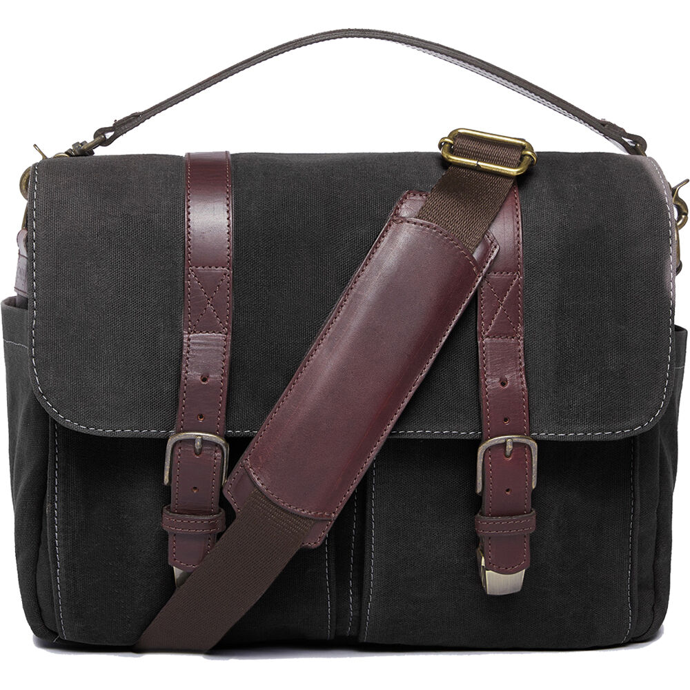 ONA Brixton Messenger Bag para Cámara y Laptop - Capacidad para DSLR, 3 Lentes, 13"" Lapto