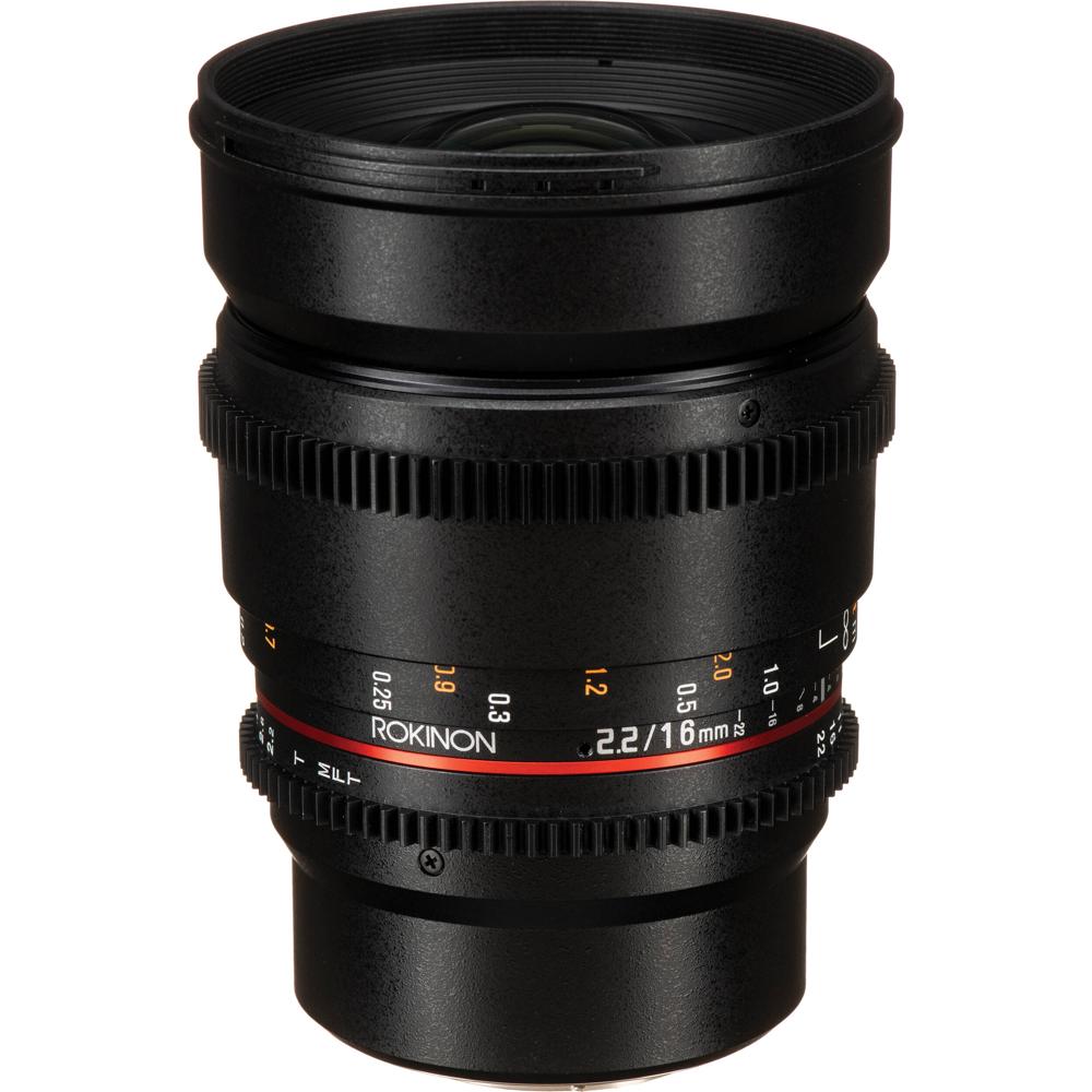 Rokinon Lente Cine DS 16mm T2.2 para Montura Micro Cuatro Tercios