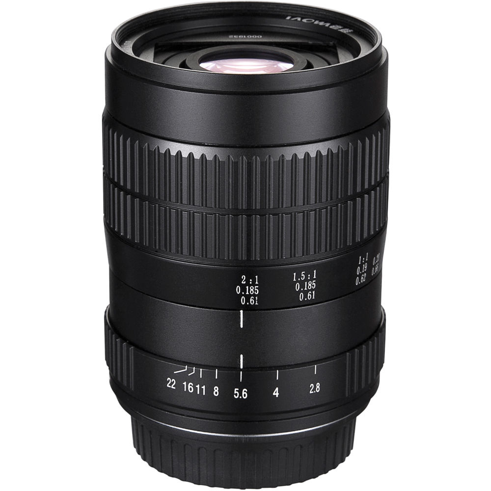 Venus Optics Laowa 60mm f/2.8 2X Ultra-Macro Lens K-Mount para Pentax - Enfoque Manual, Ap
