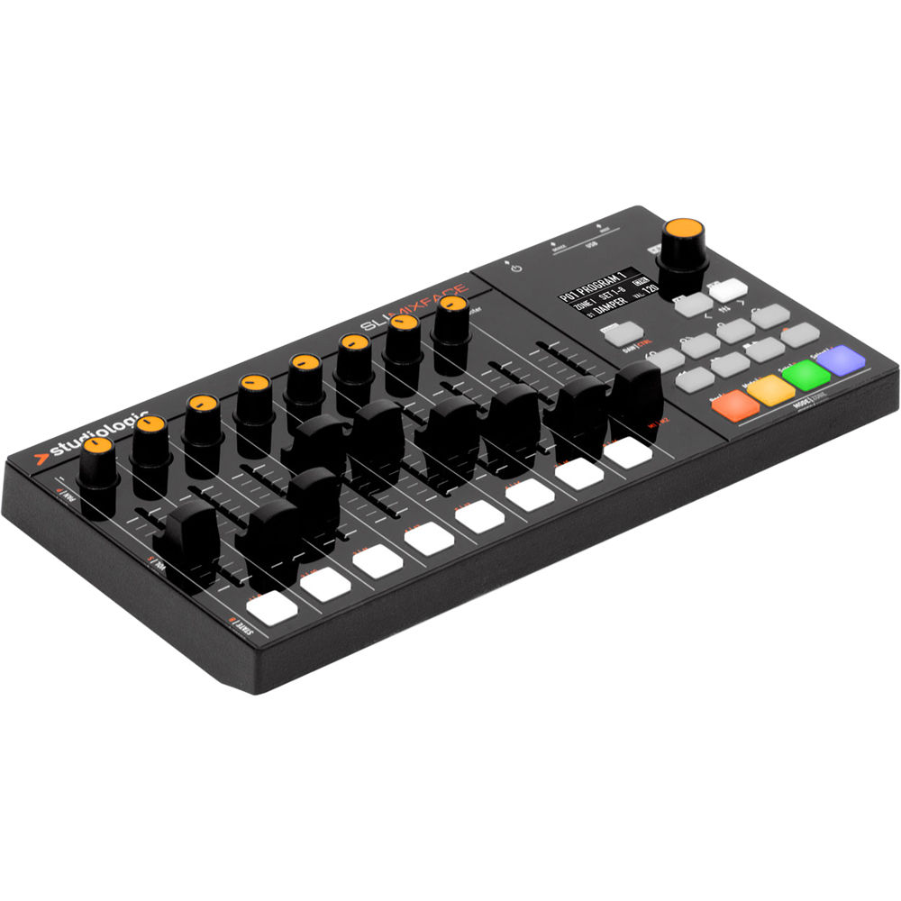 StudioLogic SL MIXFACE Superficie de Control para DAWs - 9 Faders, Conectividad USB y Blue