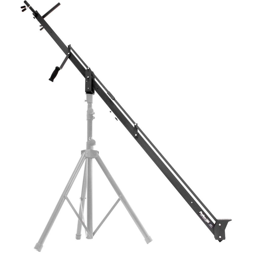 ProAm USA Orion DVC210 Grúa/Jib de 8' para Cámara DSLR - Soporta 10 lb, Plataforma Overs