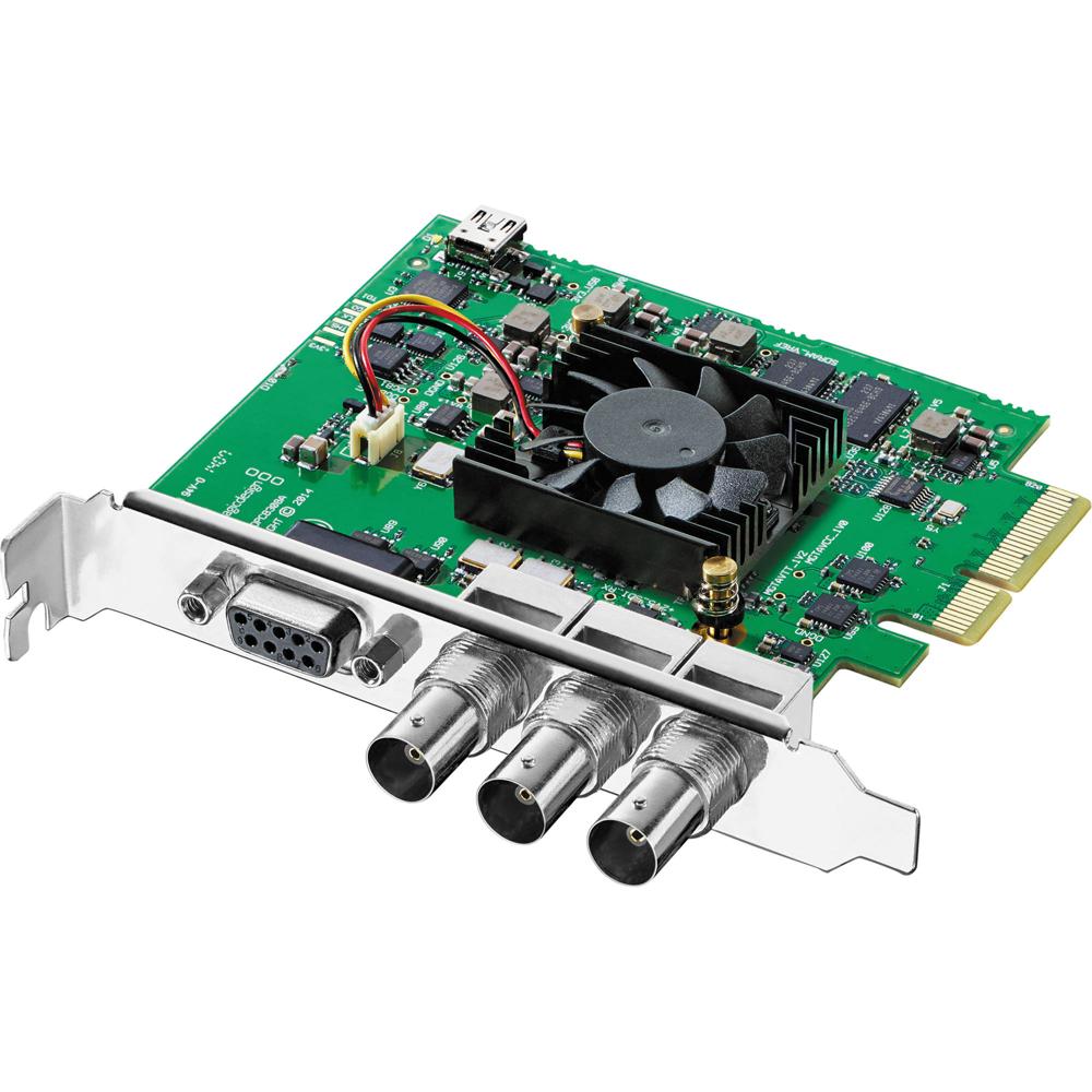 Blackmagic Design Decklink SDI 4K - Tarjeta de Captura y Reproducción PCIe, 10-Bit 4:2:2