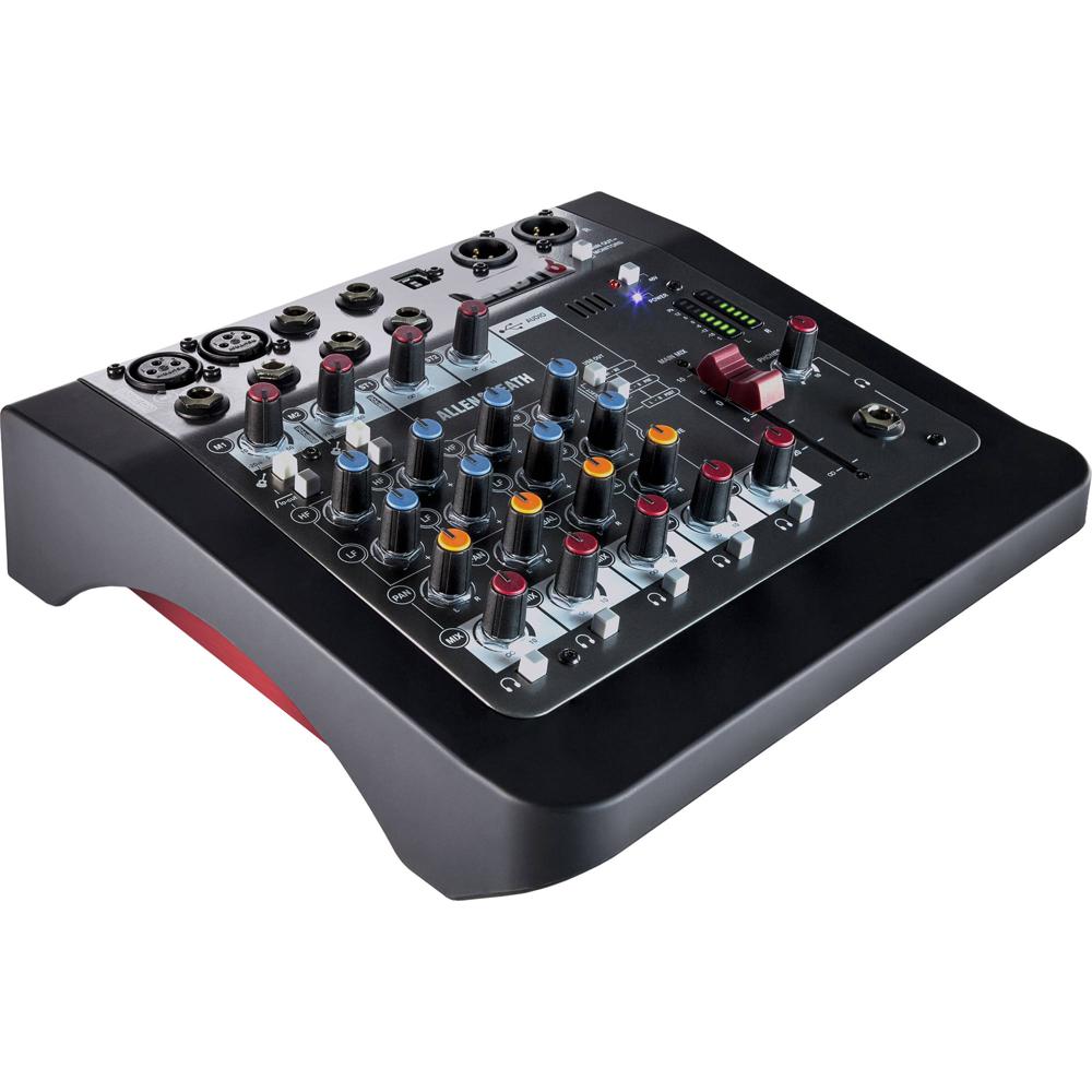 Allen & Heath ZEDi-8 Mezclador Híbrido Compacto USB 8 Canales con 2 Entradas de Guitarra