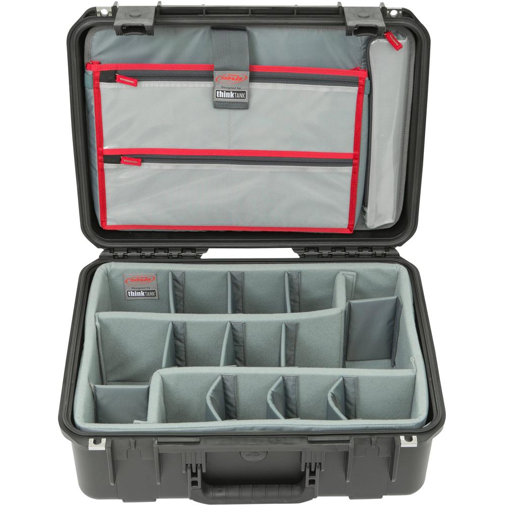 SKB iSeries 1813-7 Estuche Negro para Cámaras con Divisores Think Tank Photo y Organizado