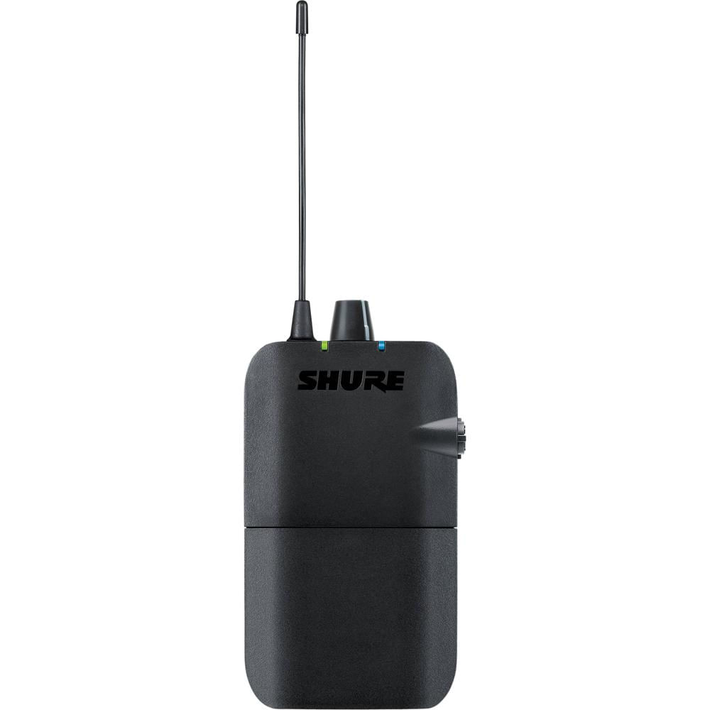 Shure P3R-J13 Receptor Inalámbrico Bodypack para PSM300 - 24-Bit Digital Audio, Escaneo d