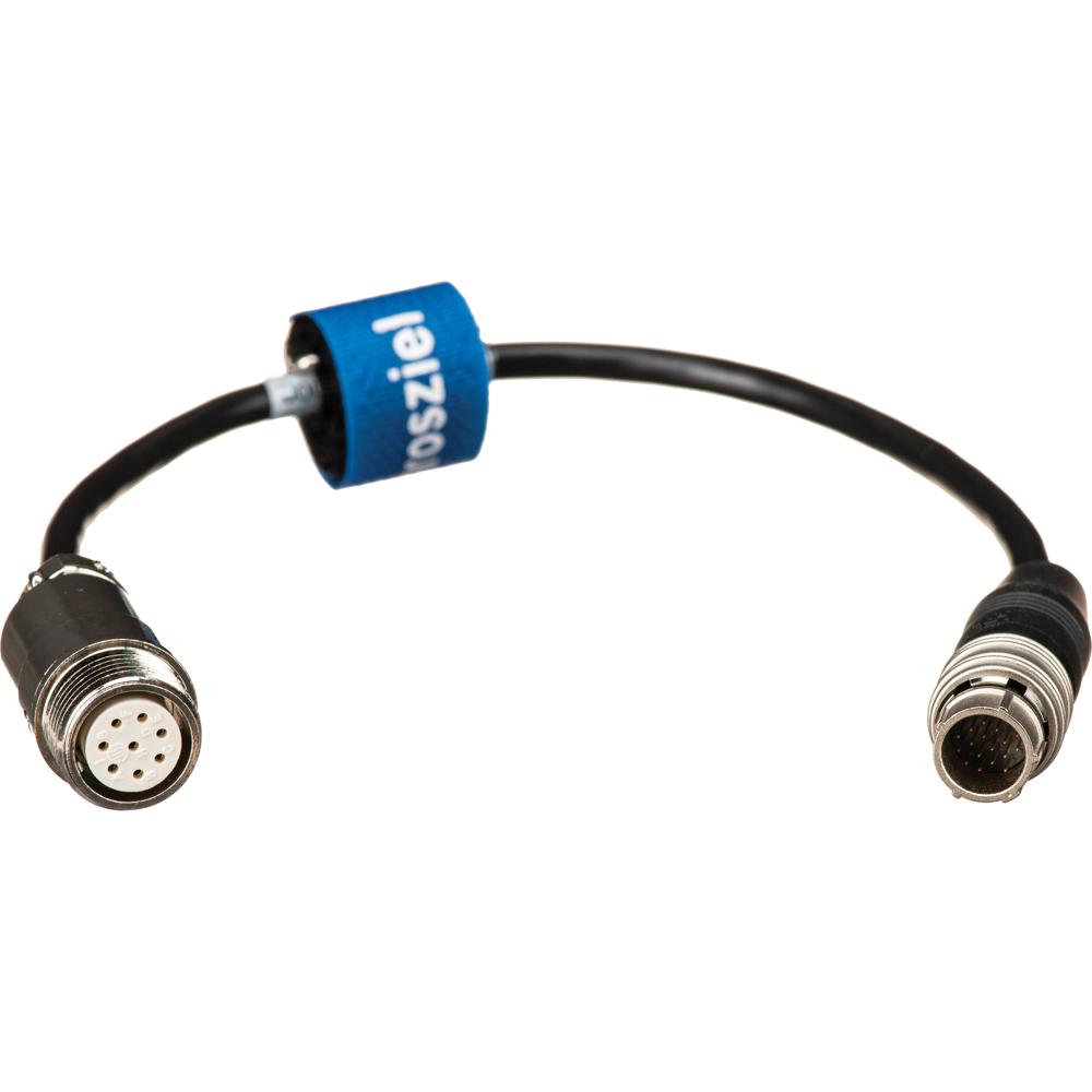 Chrosziel Adaptador de Cable 20-Pin Hirose a 8-Pin Canon para Control de Zoom de Servo