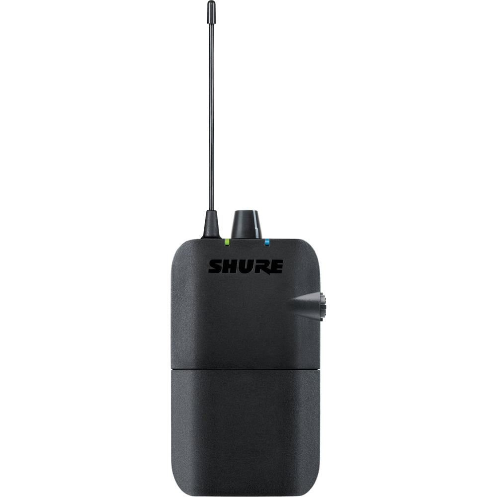 Shure P3R-G20 Receptor Inalámbrico Bodypack para PSM300 - 24-Bit Digital Audio, Escaneo d