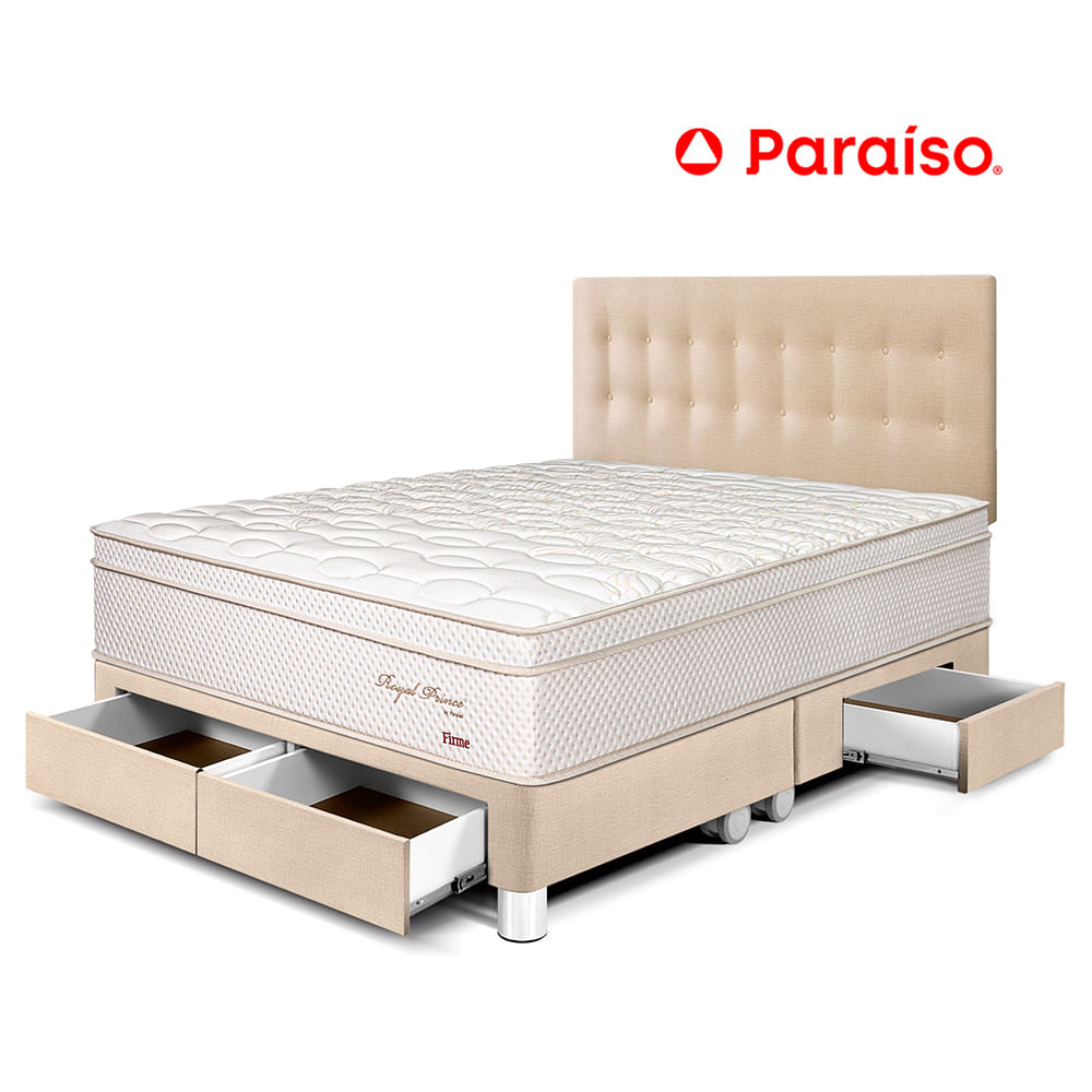 Dormitorio Royal Prince con Cajones King Champagne