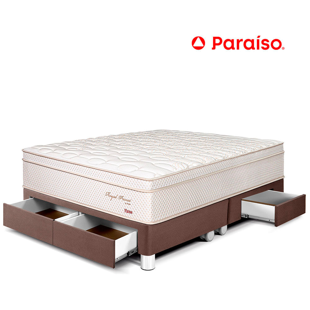 Cama Royal Prince Cajones King Chocolate