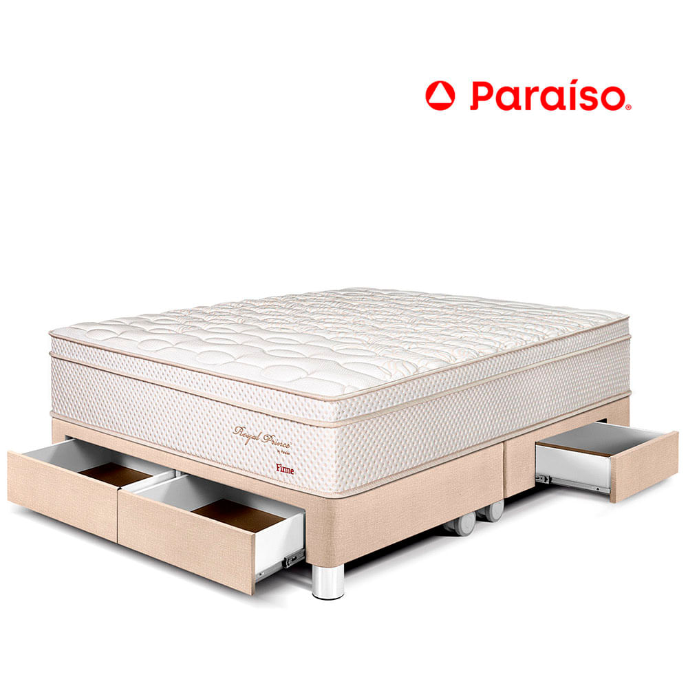 Cama Royal Prince Cajones King Champagne