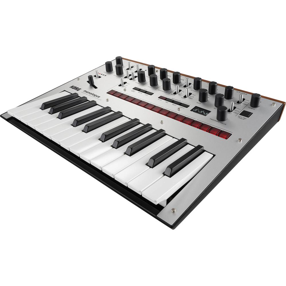 Korg Monologue Sintetizador Analógico Monofónico - 100 Presets, Secuenciador de 16 Pasos