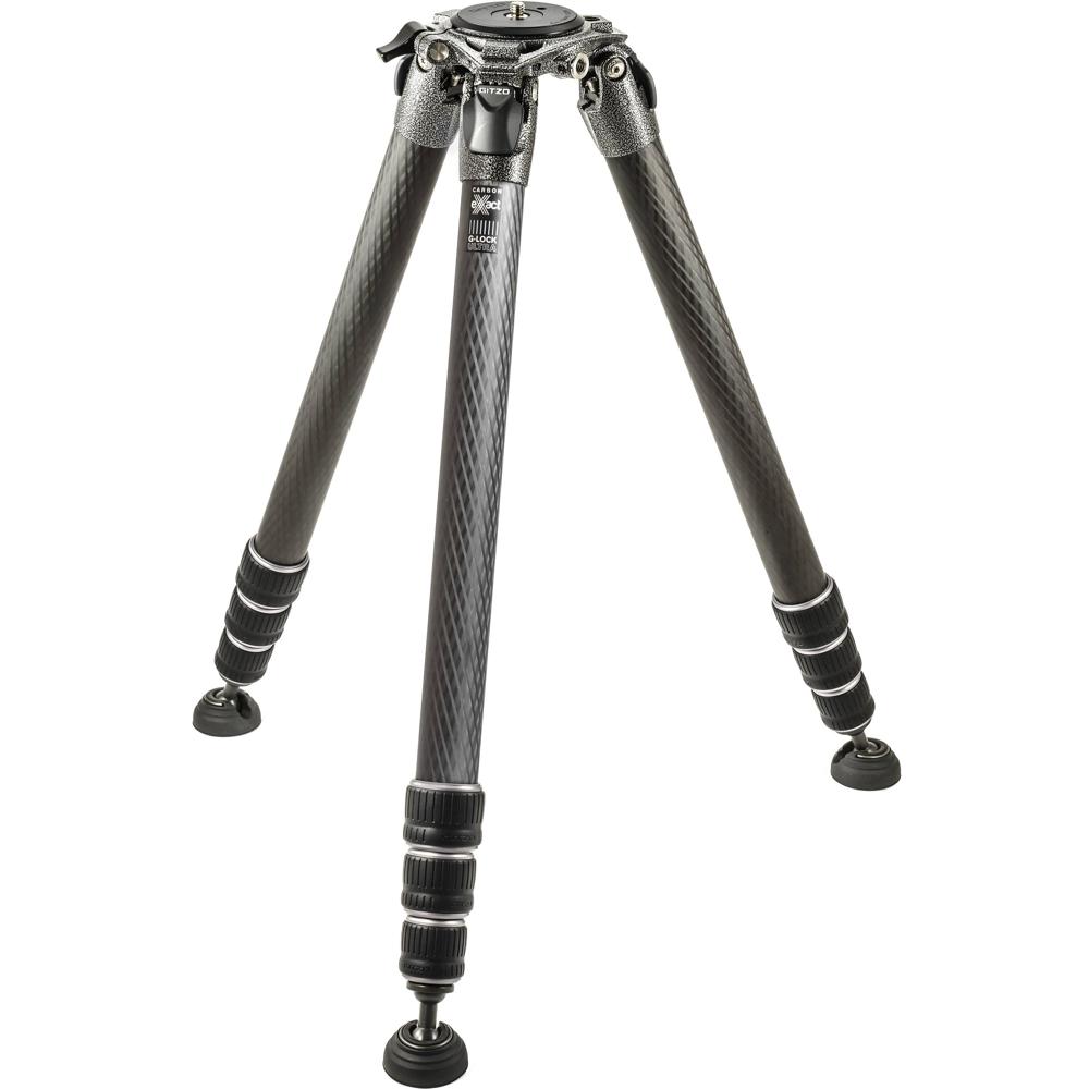 Gitzo Trípode de Carbono GT4543LS Systematic Serie 4 - Capacidad de Carga 61.7 lb, Altura