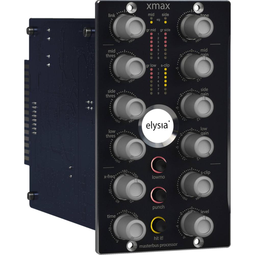 elysia Xmax 500-Series Compresor Mastering Multibanda con Procesamiento Mid/Side y Control