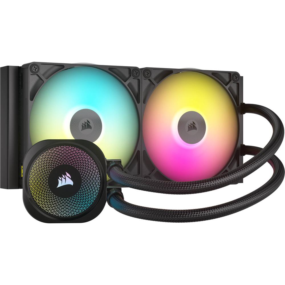 CORSAIR iCUE LINK TITAN RX RGB 280mm AIO Liquid CPU Cooler - Radiador de Aluminio, Ventila