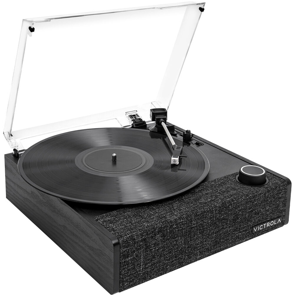 Victrola Tocadiscos Manual Eastwood II Bluetooth 3 Velocidades con Altavoces Integrados -