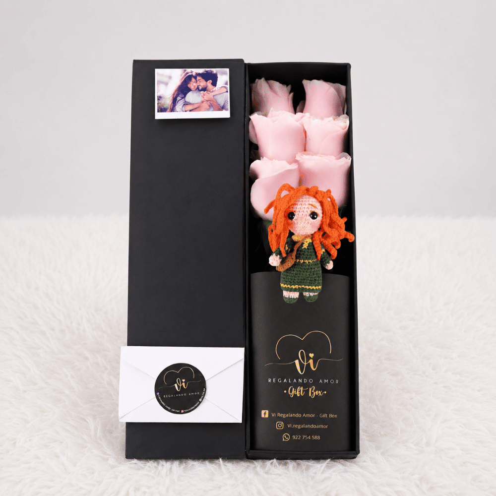 Box luxury rosas pink mundial - Mérida