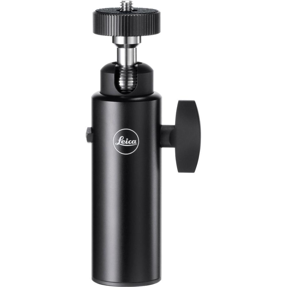 Leica Cabezal de Bola 18 Largo Negro - Capacidad de Carga 15.4 lb, Altura Máxima 5.3""