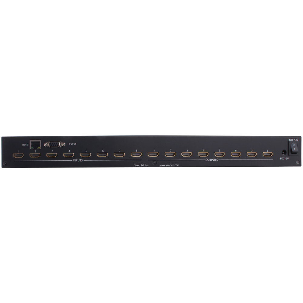 Smart-AVI HDR-8X8-PLUS-S 4K 8x8 HDMI Matrix Switch - Soporte 4K, 8 ...