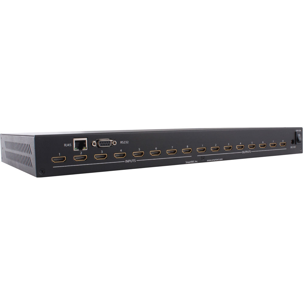 Smart-AVI HDR-8X8-PLUS-S 4K 8x8 HDMI Matrix Switch - Soporte 4K, 8 ...