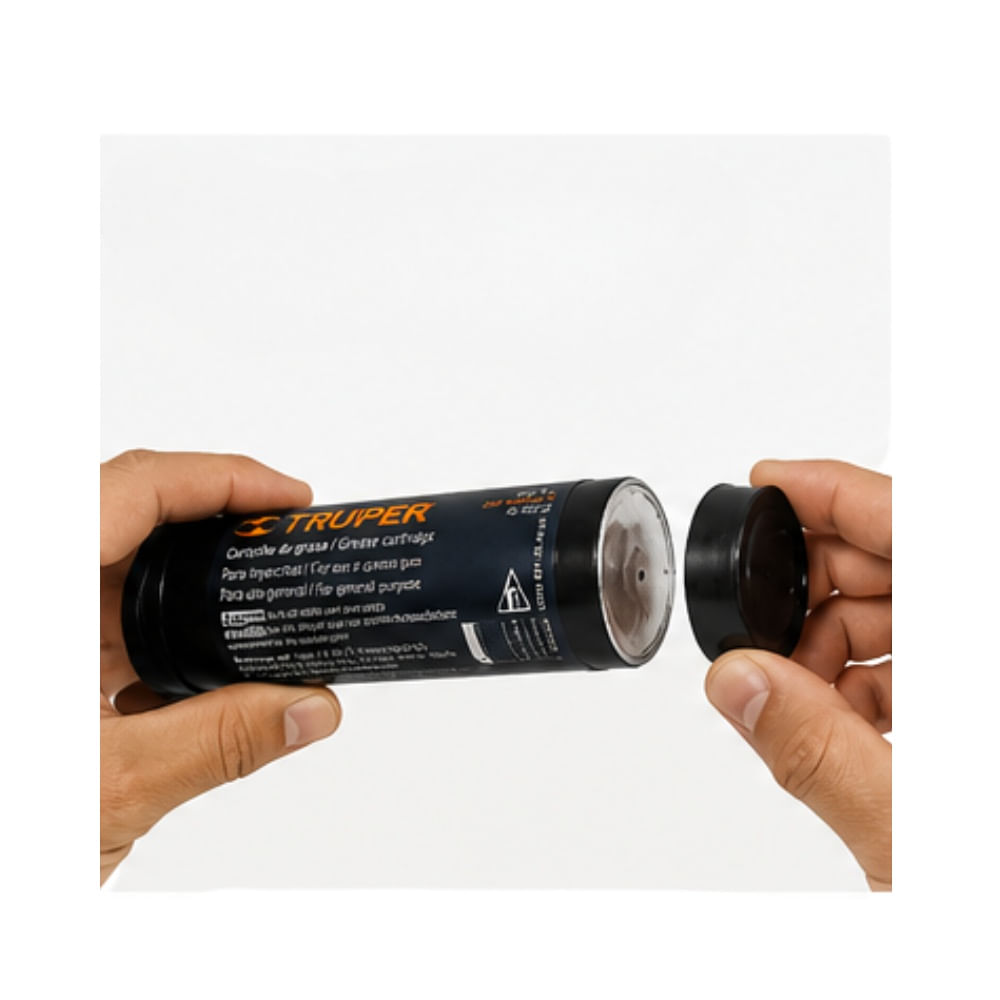 Cartucho de Repuesto para Inyector de Grasa Truper REP-GRAS-3 14912 Compatible con Grasera GRAS-3