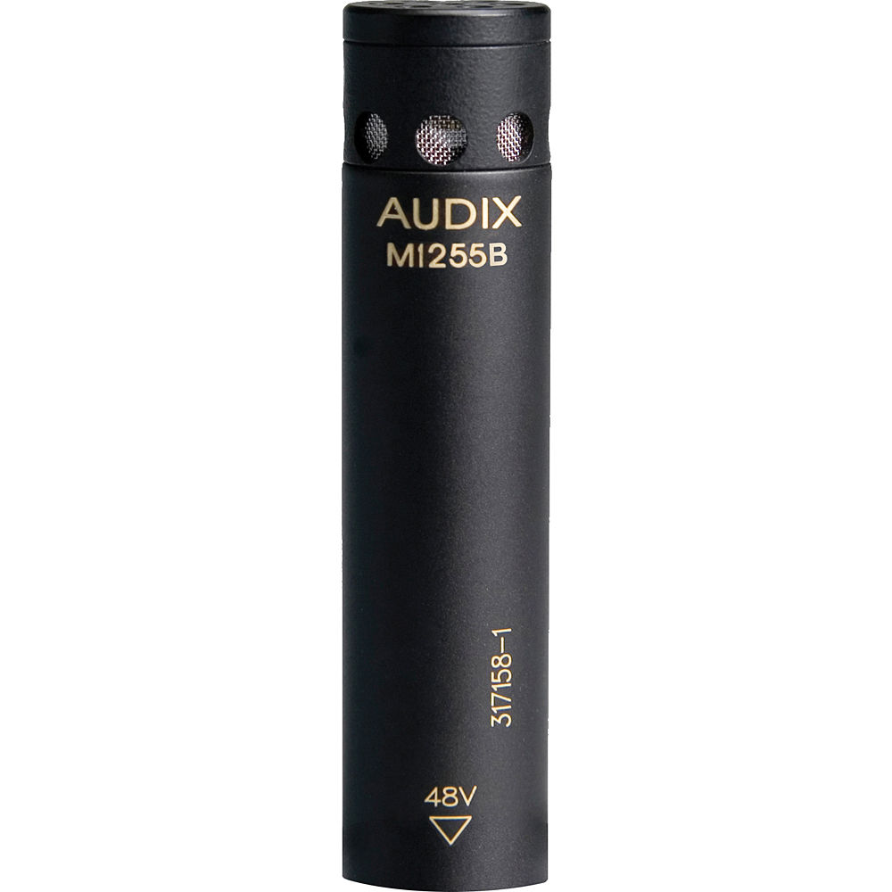 Audix M1255B Micrófono Condensador Miniatura Cardioide con Cable de 25'