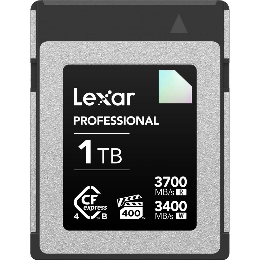 Lexar CFexpress 4.0 Type B Memory Card 1TB - Velocidades de Lectura 3700 MB/s y Escritura
