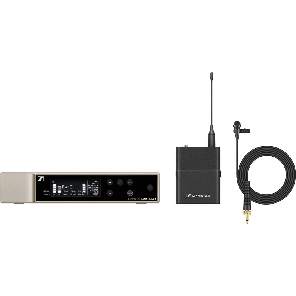 Sennheiser EW-D ME2 SET Sistema de Micrófono Lavalier Inalámbrico Digital Omni (R4-9: 55