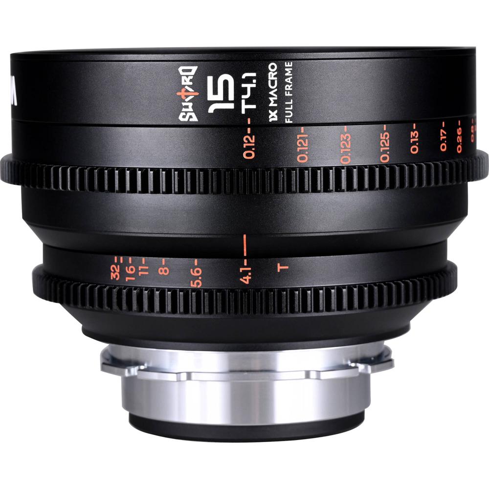 Venus Optics Laowa Sword 15mm T4.1 1x Macro Cine Lens ARRI PL - Apertura T4.1 a T32, 14 ho