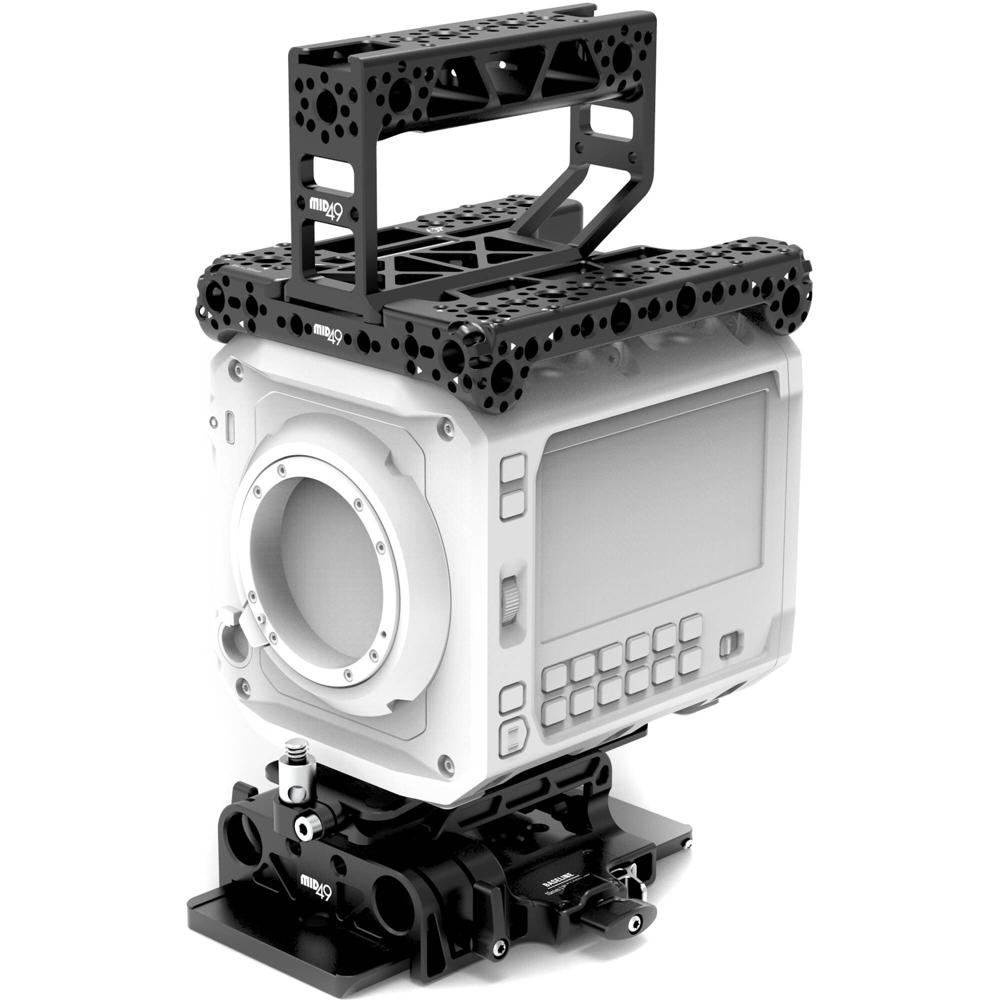 MID49 Base Kit para Blackmagic PYXIS - Kit de Accesorios con Placa Superior y Base Ligera