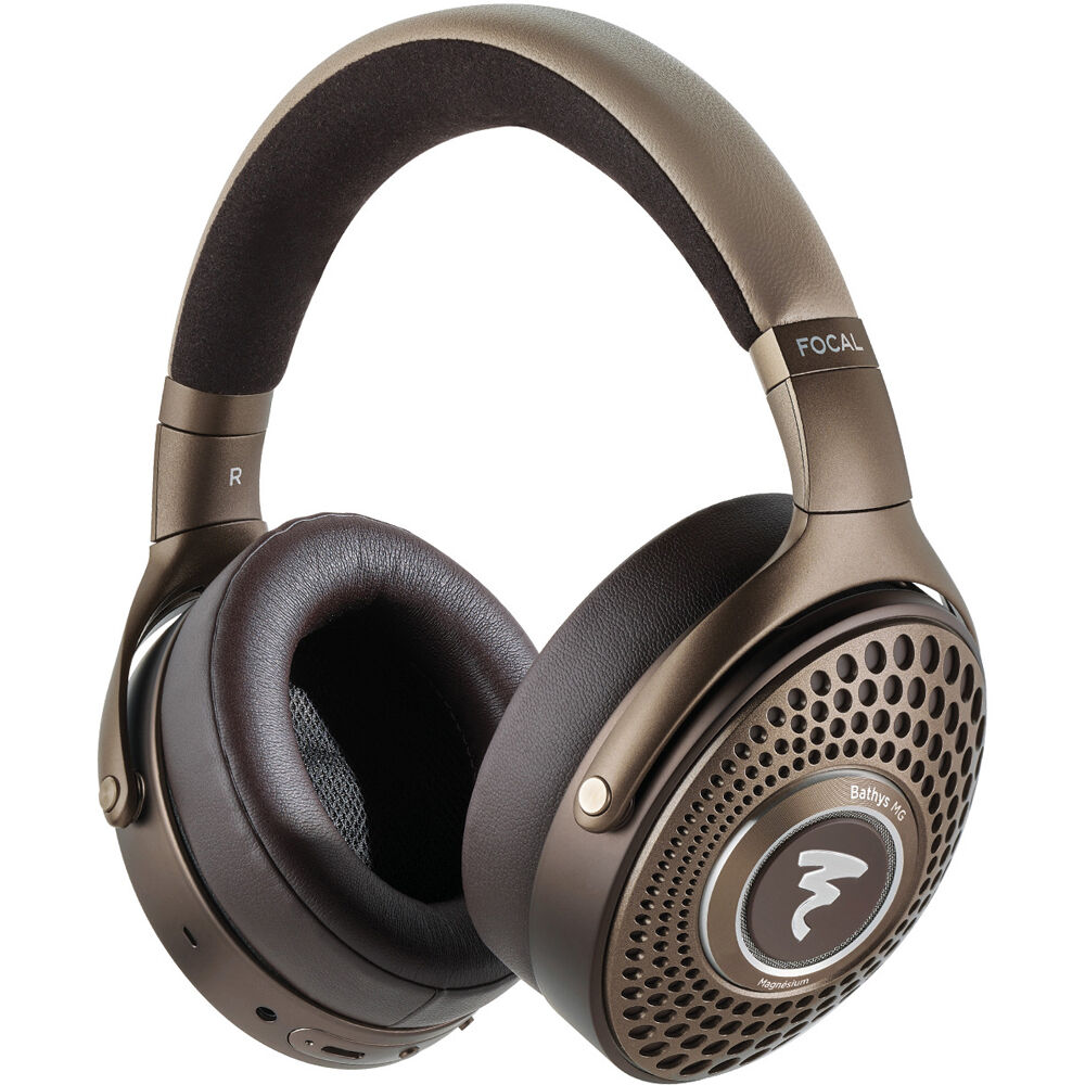 Focal Bathys MG Auriculares Inalámbricos con Cancelación de Ruido, Drivers de 40mm, Blue