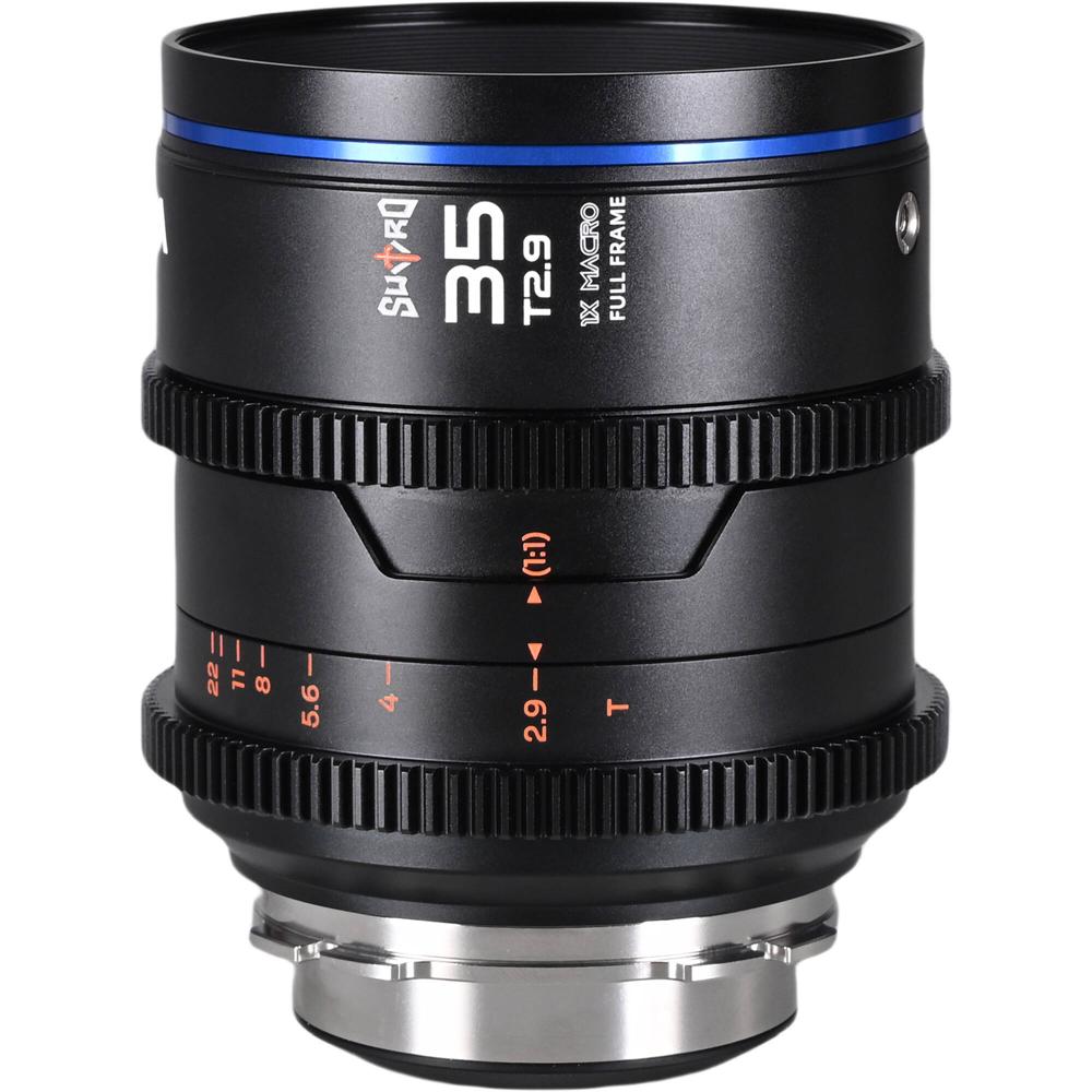 Venus Optics Laowa Sword 35mm T2.9 1x Macro Cine Lens ARRI PL - Apertura T2.9 a T22, 13 El
