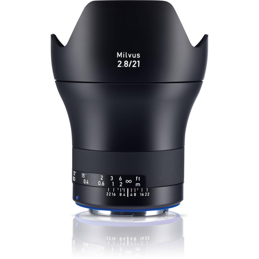 ZEISS Milvus 21mm f/2.8 ZE Lente para Canon EF - Diseño Distagon, Sellado contra Climas,