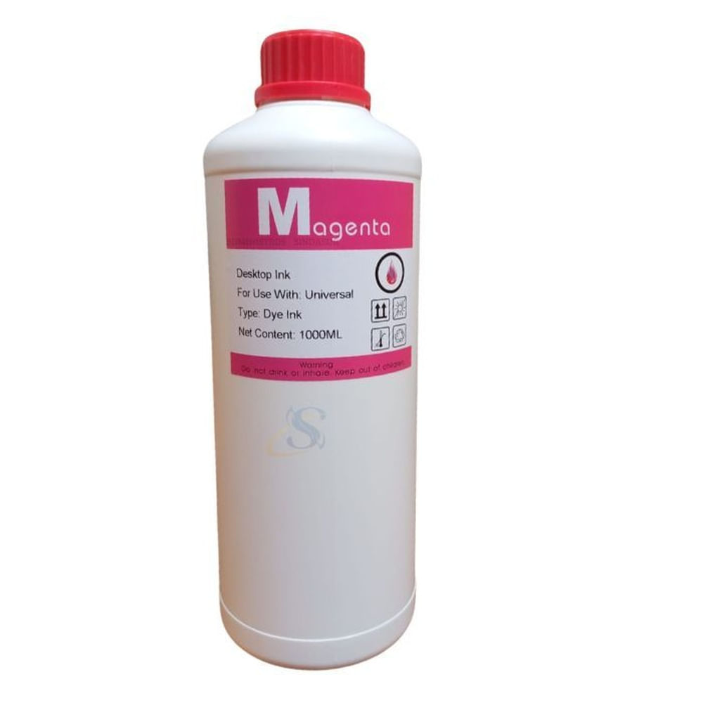 TINTA COMPATIBLE DE 1LITRO PARA EPSON COLOR MAGENTA