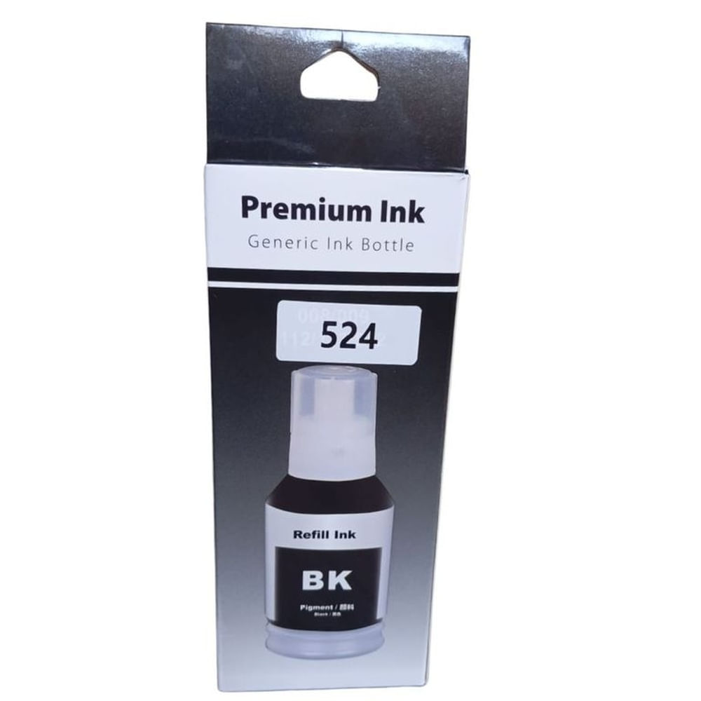 TINTA COMPATIBLE PARA EPSON 524 (T524) NEGRO