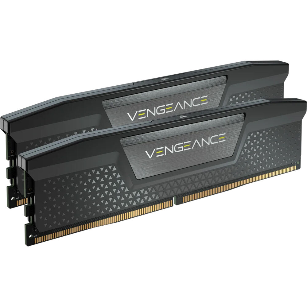 CORSAIR VENGEANCE DDR5 32GB (2 x 16GB) 6000 MHz UDIMM - CL38, 1.35V, Anodized Aluminum Hea