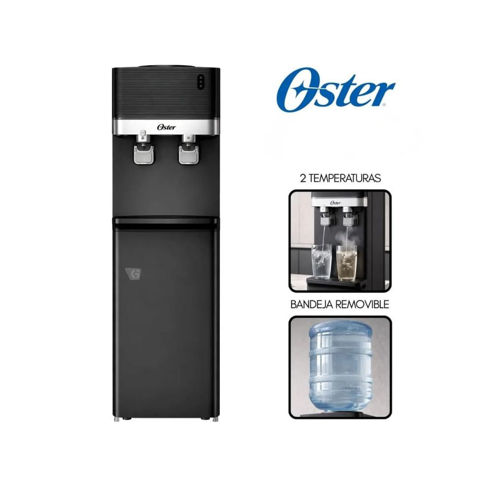 Dispensador De Agua OS-PWDA5502B Hasta 20 litros Agua Fría y Caliente