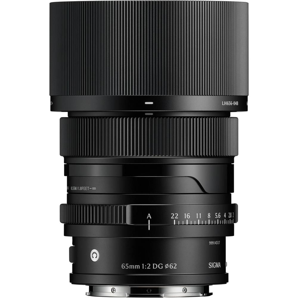 Sigma 65mm f/2 DG Contemporary Lens L-Mount - Prime, Compact, Dust y Splash-Resistente